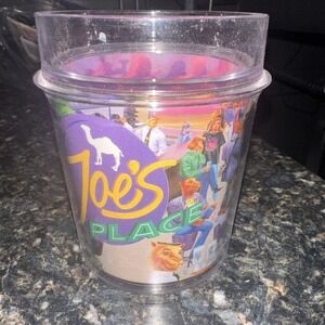 Camel Joe's Place Thermo-Serv 12-Oz Plastic Tumbler Cup Joe's Place
